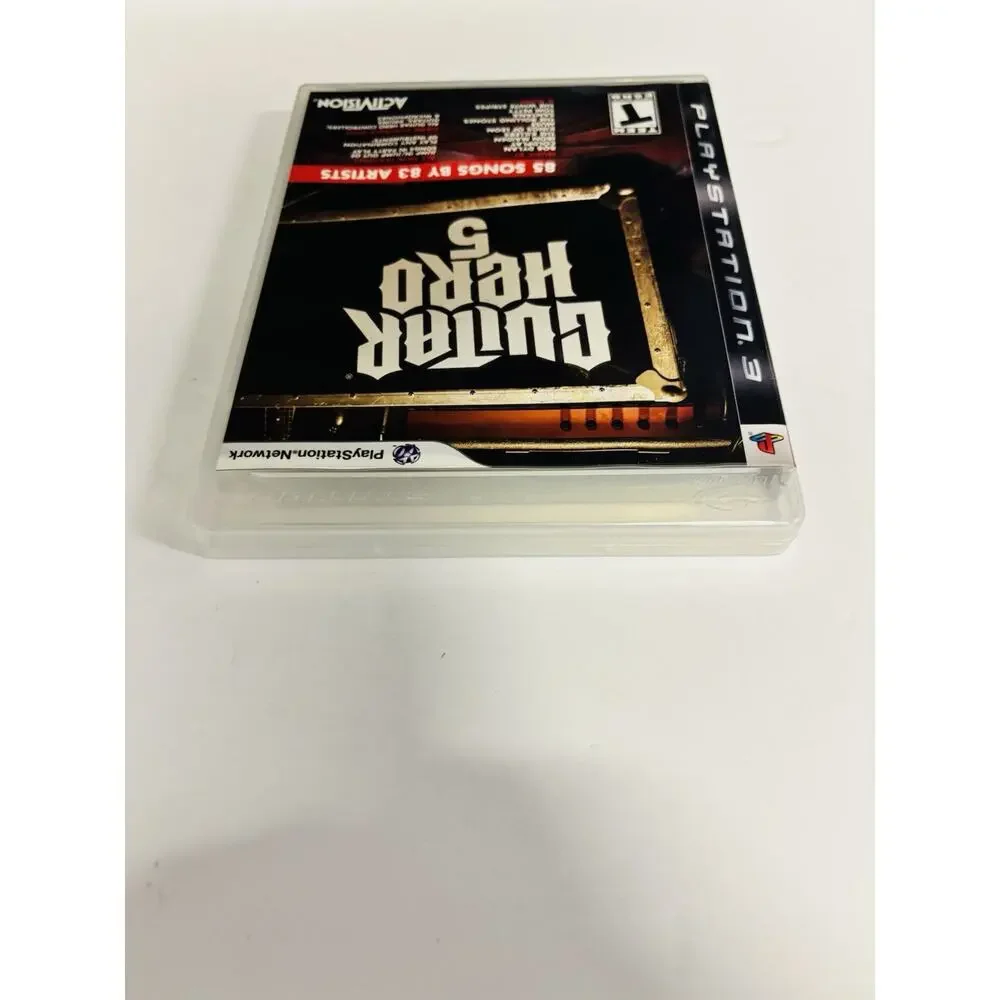 Guitar Hero 5 PS3 Sony PlayStation 3 (Activision, 2009) CIB Tested Works VG